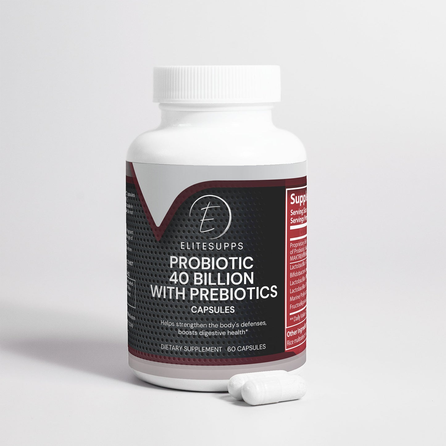 Probiotic 40 Billion with Prebiotics