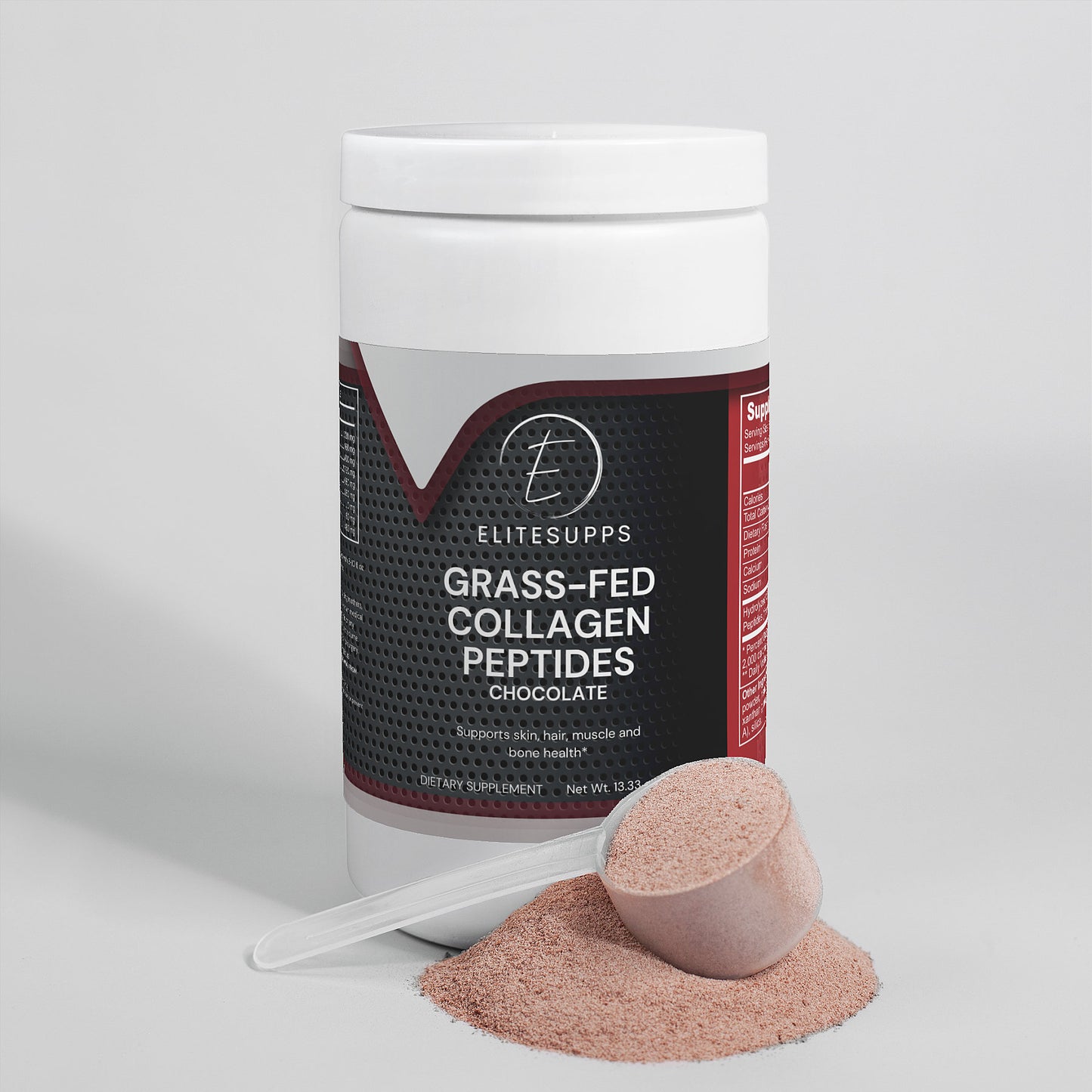 Grass-Fed Collagen Peptides Powder (Chocolate)